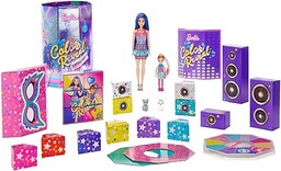 Barbie Duży zestaw Color Reveal Impreza Przyjęcie zawiera