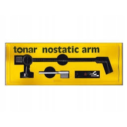 Ramię czyszczące do gramofonu czyści podczas słuchania płyty