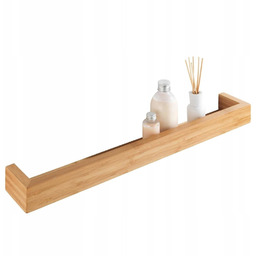 Półka Łazienkowa bambusowa Bambusa 60x9x5 cm Wenko