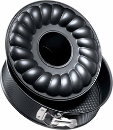 Zenker 3967 tortownica 2 dno 26 cm, czarna,