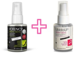 Zestaw dla Dwojga Spray Potency 50ml + Spray