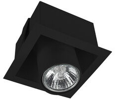 Ruchome spoty podtynkowe EYE MOD BLACK I czarna
