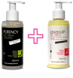 Zestaw dla Dwojga Żel Potency 150ml + Żel