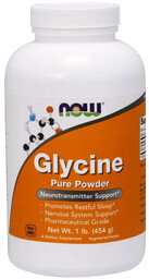 Now Foods - Glicyna 100% 454g