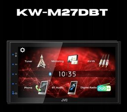 Jvc KW-M27DBT radio 2-DIN Dab+ Bt Usb Aux