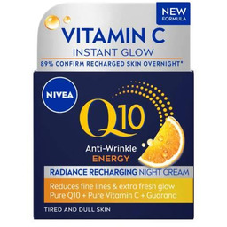 Nivea Q10 Anti-Wrinkle Energy Przeciwzmarszczkowy krem na noc,