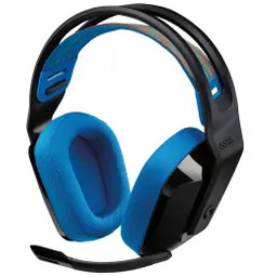 Logitech G535 Lightspeed Nauszne Czarno-niebieski Słuchawki bezprzewodowe