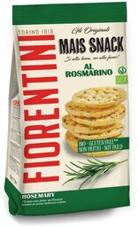 KRĄŻKI KUKURYDZIANE Z ROZMARYNEM BEZGLUTENOWE BIO 50 g