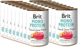 BRIT MONO PROTEIN TUNA & SWEET POTATO 18x400g