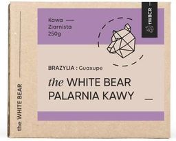 Kawa ziarnista The White Bear Brazylia Guaxupe A