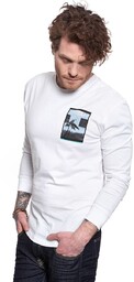 Męski longsleeve Lee LS GRAPHIC CREW XXL