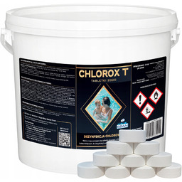 Chlorox T Tabletki 200G 3KG Dezynfekcja Wody Basenowej