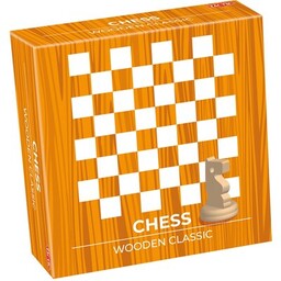 TACTIC Gra planszowa Wooden Classic Szachy 14024