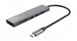 Trust CZYTNIK KART HALYX FAST USB-C HUB CARD