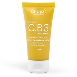 Ziaja Witamina C.B3 Niacynamid Maseczka-serum glow, 50 ml