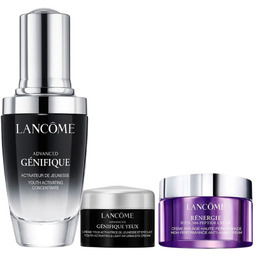 Set Lancome: Advanced Genifique, Anti-Aging, Serum, For Face,