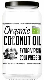 Olej Kokosowy Organiczny Virgin Nierafinowany 1L DIET-FOOD