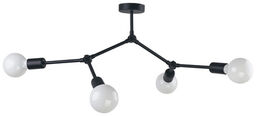 Lampa sufitowa loft TWIG IV czarny szer. 79cm