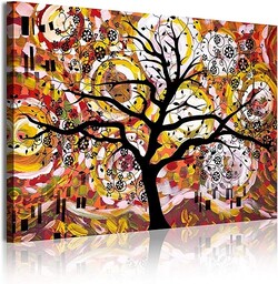 DEKOARTE Obraz na 371, tkanina, wielokolorowy, 7 x