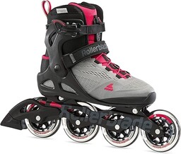 Rollerblade Macroblade 90 damskie łyżworolki, neutralna szara/Paradise Pink,