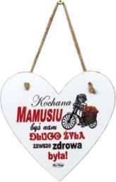 Tabliczka drewniana - Kochana Mamusiu byś nam długo
