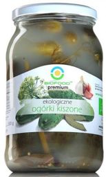 OGÓRKI KISZONE BEZGLUTENOWE BIO 760G (560G) BIO FOOD