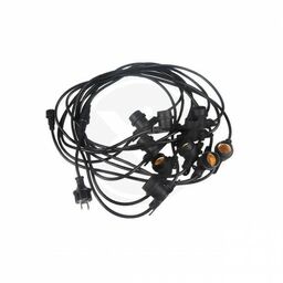 Lampa, oprawa zwieszana, girlanda 10xE27 długość 10m