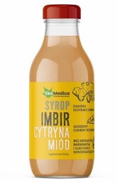 EKAMEDICA Syrop Imbir, Cytryna, Miód, 300ml