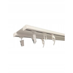 Karnisz sufitowy aluminiowy dwutorowy 290cm