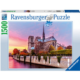 Ravensburger, puzzle, Katedra Notre Dame, 1500 el.