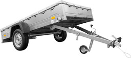 Przyczepka lekka 264x125 UNITRAILER GARDEN 264 KIPP