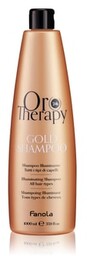 Fanola Oro 24k Therapy, rozświetlający szampon do włosów,