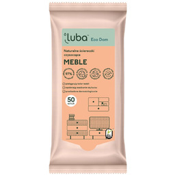 LUBA Eco Dom naturalne ściereczki czyszczące Meble 50szt.