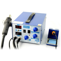 Stacja lutownicza 2w1 hotair i grotowa Yihua 872D+