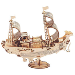 Zestaw konstrukcyjny Japoński statek dyplomatyczny (drewno)
