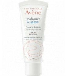 Avene Hydrance UV Riche, bogaty krem nawilżający SPF30,