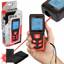 Yato Dalmierz Laserowy Cyfrowy Miernik Odległości 50M LCD
