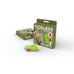 TICKLESS ultradźwiękowy na kleszcze, dla myśliwych HUNTER, zielony