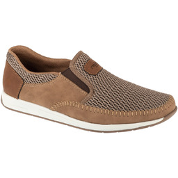 Rieker Moccasins 11954-64, Męskie, półbuty, Brązowy
