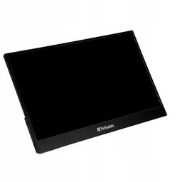 Verbatim Monitor przenośny dotykowy15.6" Full Hd 1080p czarny/black