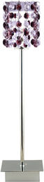 Candellux CLASSIC 41-97036 lampa stołowa kryształki burgund 1X40W