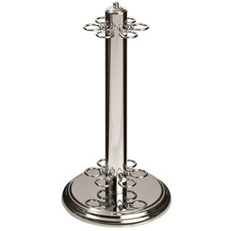 Tournament Champion Stojak metalowy 6 kijów srebrny