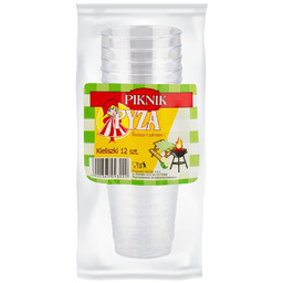Pyza Kieliszki Piknikowe -12 Sztuk