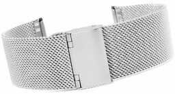 Bransoleta Pacific - siatka mesh - 24mm srebrna
