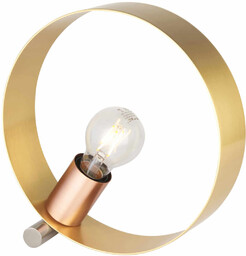 Biurowa lampa stołowa Hoop 97665 Endon ring okrąg