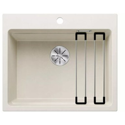 BLANCO Zlewozmywak jednokomorowy Etagon 6 527076 Delikatny biały