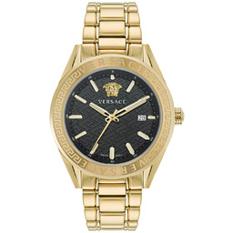 Zegarek VERSACE VE6A00623. Kwarcowy, Kolor czarny. Mężczyzna.