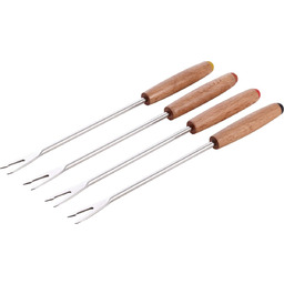 Staub Zestaw 4 krótkich widelców do fondue Staub