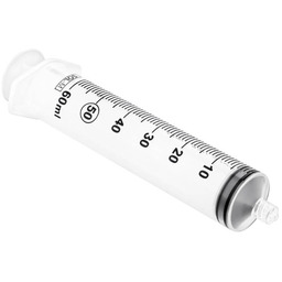 SOL-M 50/60 ml Strzykawka trzyczęściowa Luer Lock, skalowana