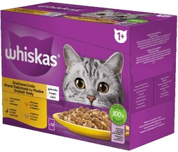 WHISKAS saszetka DROBIOWY wybór - 12x85g